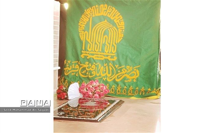 معطر شدن روستاهای شهرستان درمیان با زیارت  پرچم امام رضا