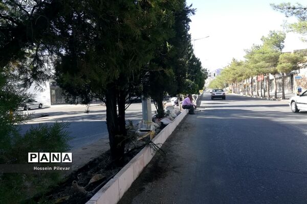 اجرای جدول گذاری خیابان های شهرستان بیرجند