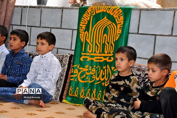 مرکزنگهداری کودکان بی سرپرست و  بد سرپرست  شهرستان درمیان میزبان خادمان امام رضا(ع )