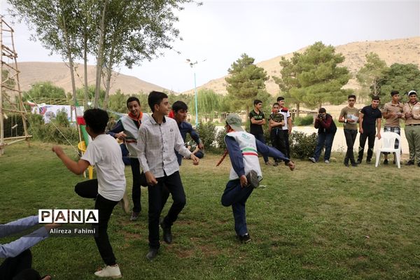 اولین روز اردوی استانی پیشتازان