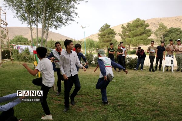 اولین روز اردوی استانی پیشتازان
