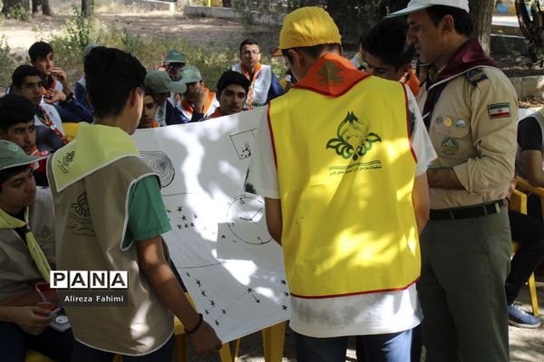 اولین روز اردوی استانی پیشتازان