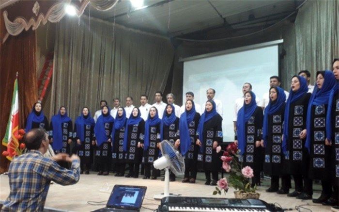 برگزاری جلسه آماده سازی گروه کرال فرهنگیان ورامین