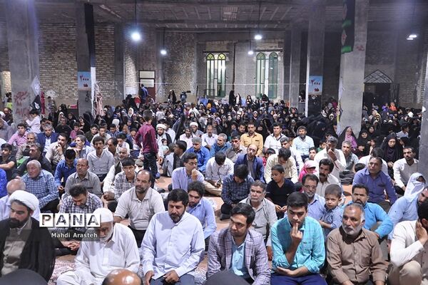 جشن زیرسایه خورشید با حضور خادمان بارگاه منور رضوی درنهبندان