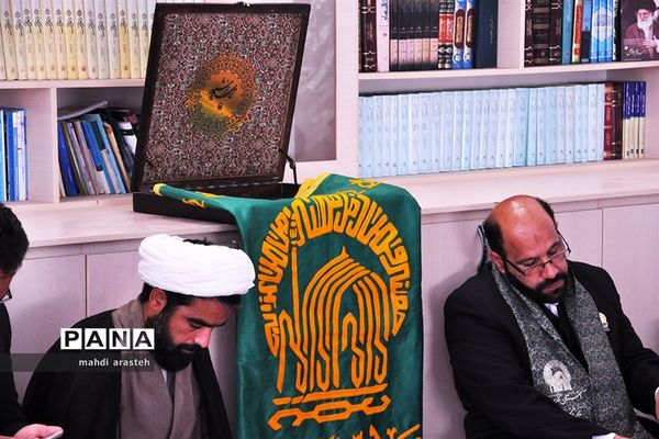 دیدار خادمان رضوی با امام جمعه شهرستان نهبندان