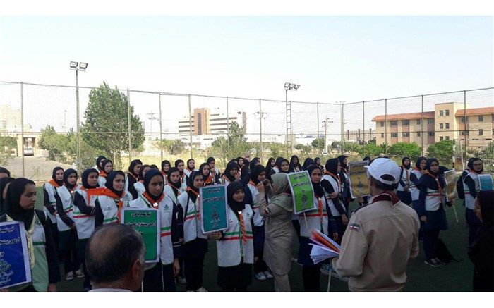 اردوی  یکروزه دختران پیشتاز برگزار شد