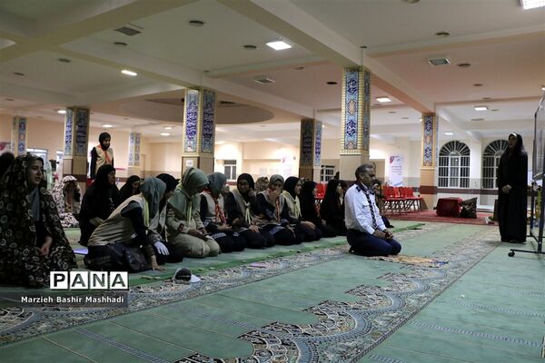 نخستین روز از اردوی استانی دختران پیشتاز فارس