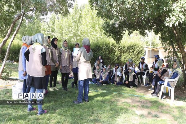 گرمای تابستان و شور و هیجان اردو
