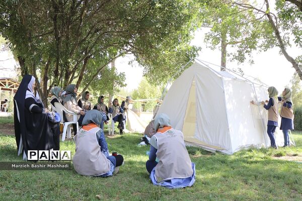 گرمای تابستان و شور و هیجان اردو