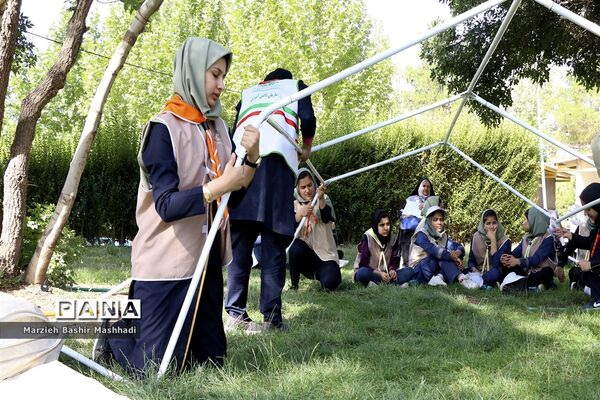 گرمای تابستان و شور و هیجان اردو