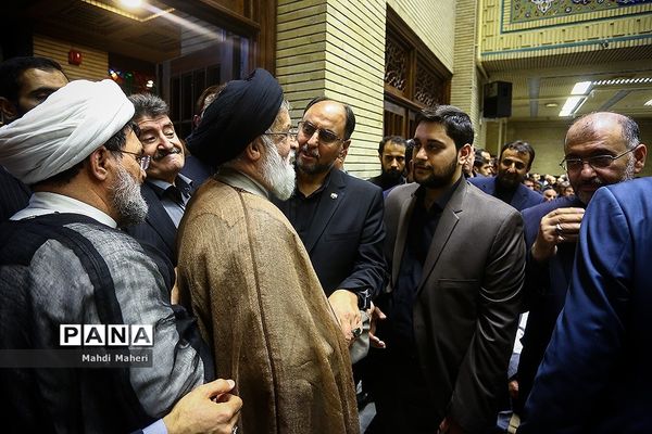 مراسم ختم پدر «وحید حقانیان»