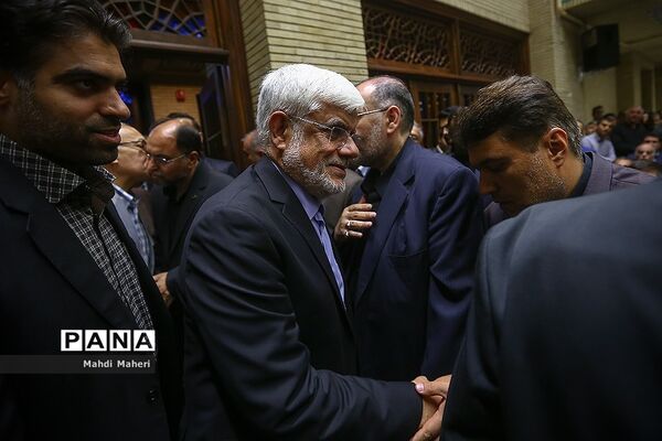 مراسم ختم پدر «وحید حقانیان»