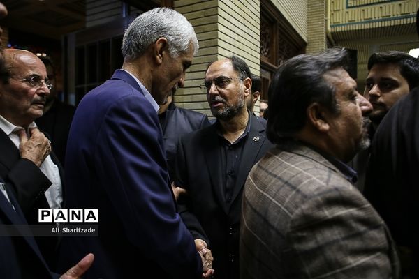 مراسم ختم پدر «وحید حقانیان»