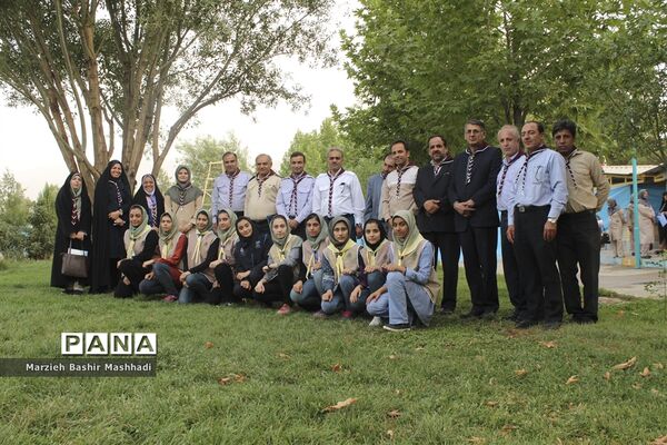 بازدید مسئولان اداره کل آموزش و پرورش کل فارس از اردو دختران پیشتاز