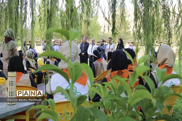 بازدید مسئولان اداره کل آموزش و پرورش کل فارس از اردو دختران پیشتاز