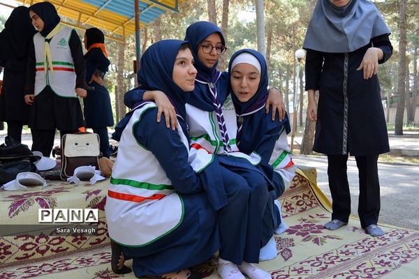 پیش اردو ملی  دختران پیشتاز شهرستان های استان تهران