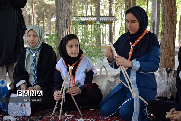 پیش اردو ملی  دختران پیشتاز شهرستان های استان تهران