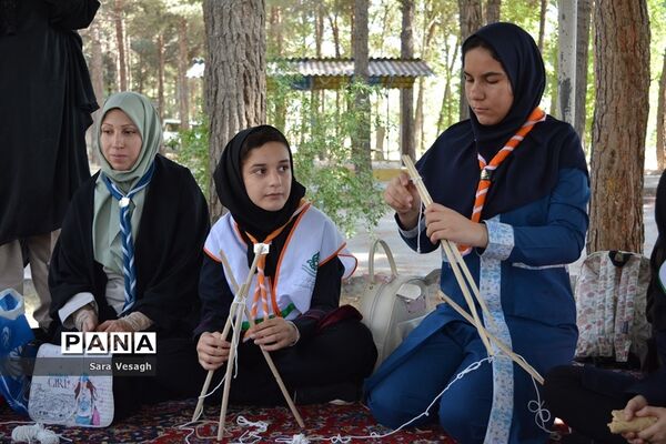 پیش اردو ملی  دختران پیشتاز شهرستان های استان تهران