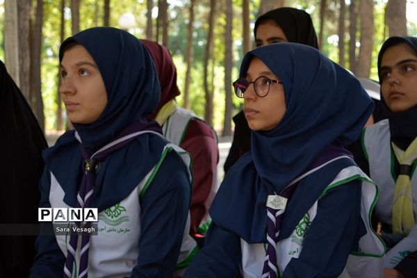 پیش اردو ملی  دختران پیشتاز شهرستان های استان تهران