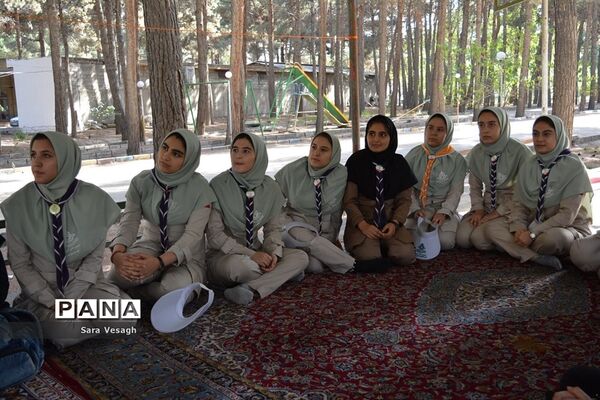 پیش اردو ملی  دختران پیشتاز شهرستان های استان تهران
