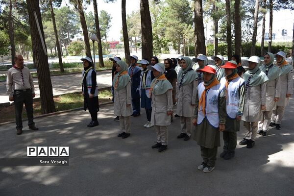 پیش اردو ملی  دختران پیشتاز شهرستان های استان تهران