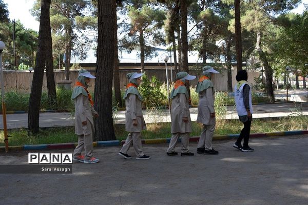 پیش اردو ملی  دختران پیشتاز شهرستان های استان تهران