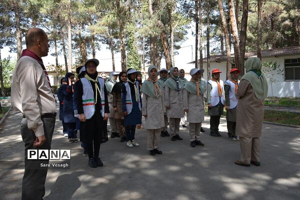 پیش اردو ملی  دختران پیشتاز شهرستان های استان تهران
