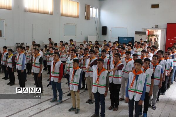اردوی آموزشی توجیهی تیم‌های منتخب پیشتازان پسر آذربایجان شرقی