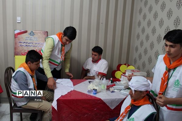 اردوی آموزشی توجیهی تیم‌های منتخب پیشتازان پسر آذربایجان شرقی