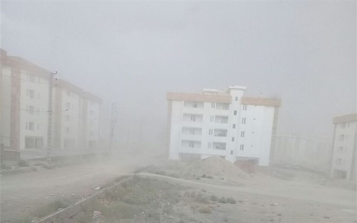 تندباد با سرعت 72 کیلومتر بر ساعت بجنورد را درنوردید
