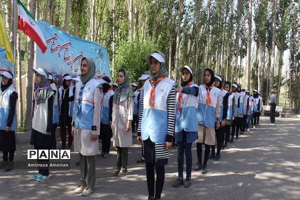 اردوی مهارتی رقابتی پیشتازان دختر سازمان دانش آموزی استان سمنان -۲
