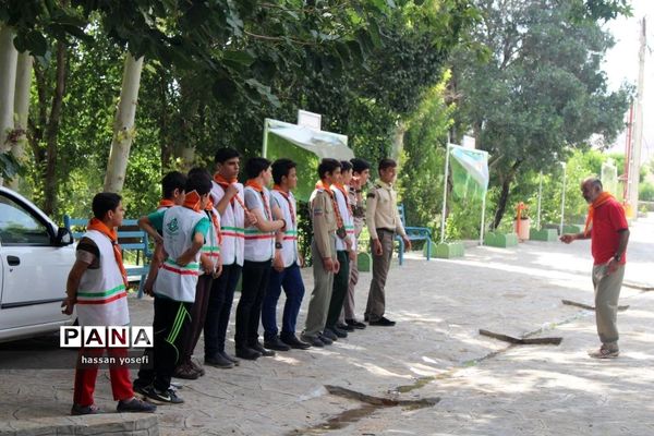 پیش اروی پیشتازان پسر قم در اردگاه ملا صدرا کهک برگزار شد