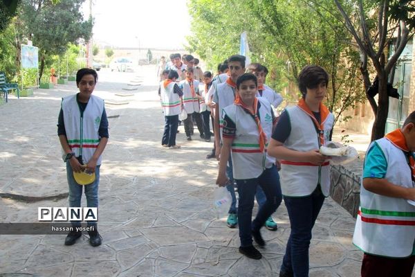 پیش اروی پیشتازان پسر قم در اردگاه ملا صدرا کهک برگزار شد