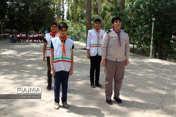 پیش اروی پیشتازان پسر قم در اردگاه ملا صدرا کهک برگزار شد