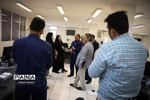 بازدید جمعی از مدیران رسانه‌ها از خبرگزاری پانا
