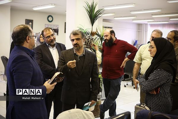 بازدید جمعی از مدیران رسانه‌ها از خبرگزاری پانا