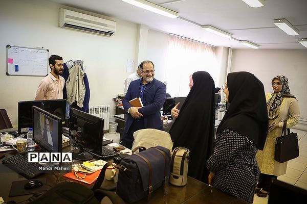 بازدید جمعی از مدیران رسانه‌ها از خبرگزاری پانا