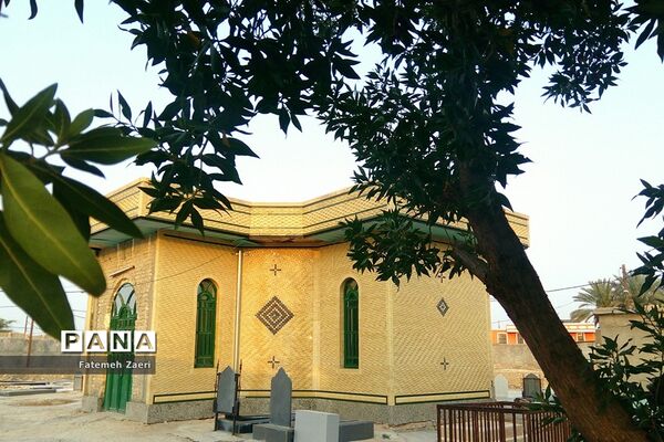 توقف بازسازی بقعه امام زاده نورالدین لامِرد فارس
