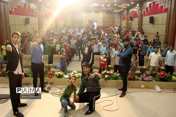 اردوی امید و نشاط دانش‌آموزان شهرقدس  در اردوگاه شهید‌منتظری شهریار