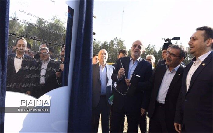 افتتاح مرکز آموزش عملی نیروهای گاز البرز با حضور معاون وزیر نفت و استاندار البرز