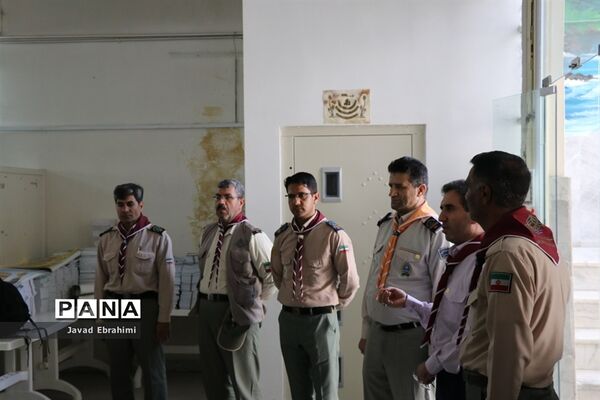 پیش اردوی  دانش آموز پسر پیشتاز خراسان رضوی شرکت کننده در اردوی ملی