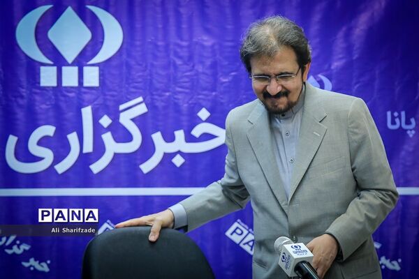 حضور سخنگوی وزارت امورخارجه در خبرگزاری پانا