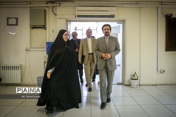حضور سخنگوی وزارت امورخارجه در خبرگزاری پانا