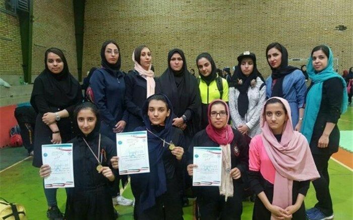 عناوین درخشان دختران رزمی کار شهر قدس در مسابقات کیک بوکسینگ کشوری