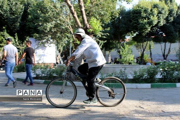 همایش هفتگی یک روز بدون خودرو در اسلامشهر