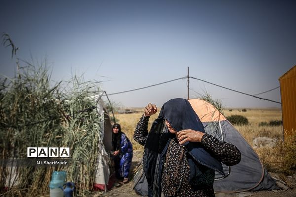 نجات‌یافته‌گان زلزله کرمانشاه