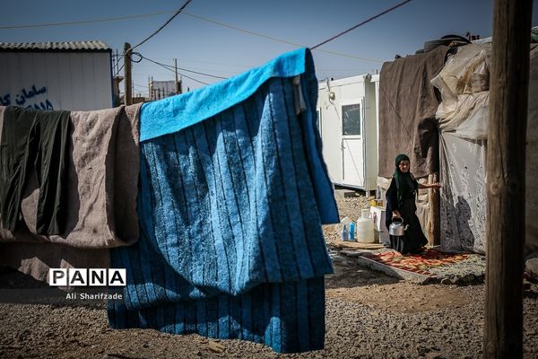 نجات‌یافته‌گان زلزله کرمانشاه