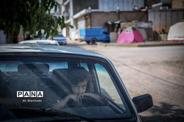 نجات‌یافته‌گان زلزله کرمانشاه