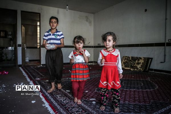 نجات‌یافته‌گان زلزله کرمانشاه