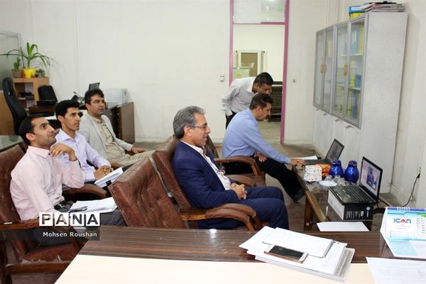 ویدئو  کنفرانس جلسه ساماندهی نیروی انسانی اداره کل آموزش و پرورش استان بوشهر